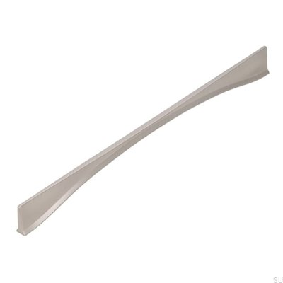 Elongated furniture handle 2340 320 Silver Brushed
