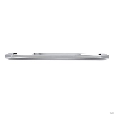 Elongated furniture handle 2341 160 Polished chrome
