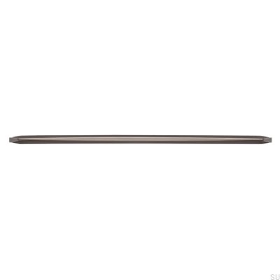 Elongated furniture handle 2341 320 Anthracite Polished