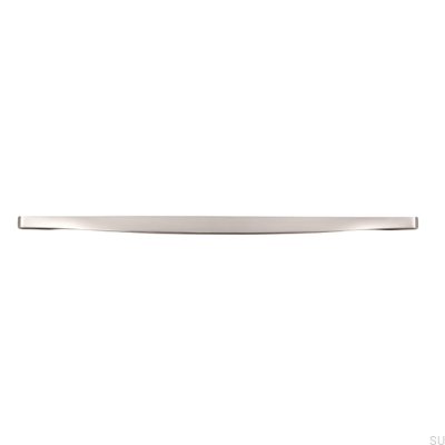 Elongated furniture handle 2356 320 Silver Brushed