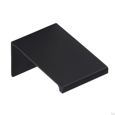 Edge furniture handle 2446 Aluminum Black Matt