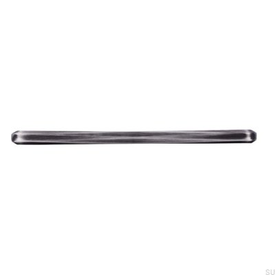 Elongated furniture handle 2481 160 Antique Silver