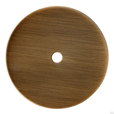 Knob Pad 2490 Antique Gold Brushed
