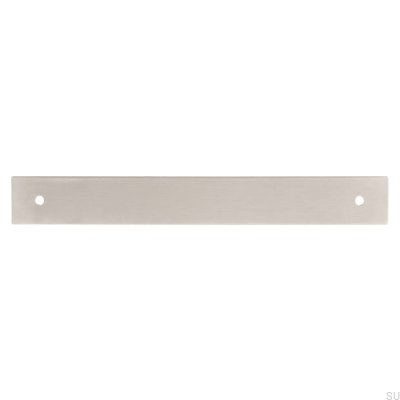 Handle pad 2491 160 Silver Brushed