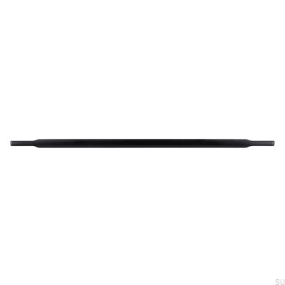 Elongated furniture handle 2496 320 Metal Black Matt