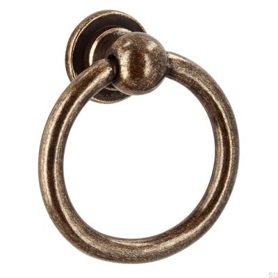Round furniture handle 2499 Antique Bronze