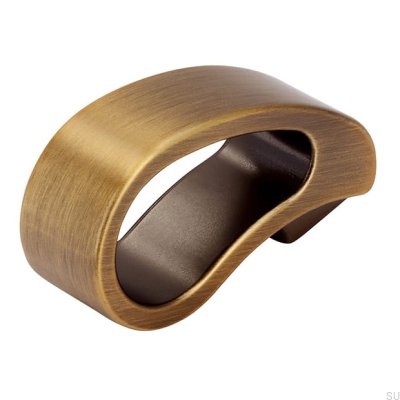 Furniture knob 2501 Antique Gold Brushed