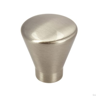 Furniture knob 872 Silver Brushed