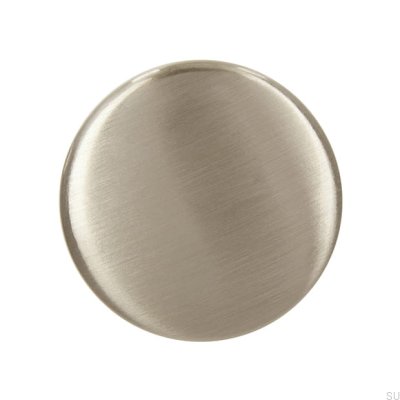 Furniture knob 872 Silver Brushed
