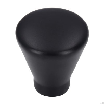 Furniture knob 872 Metal Black Matt