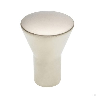 Furniture knob 819 Silver Matt