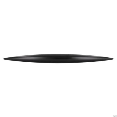 Elongated furniture handle 809 Metal Black Matt