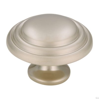 Furniture knob 489 35 Silver Matt
