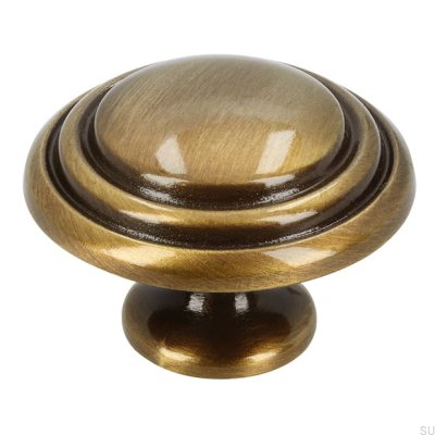 Furniture knob 489 35 Antique Bronze