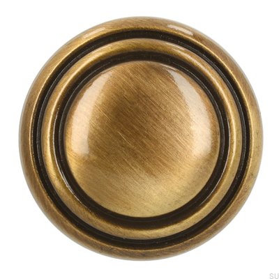 Furniture knob 489 35 Antique Bronze