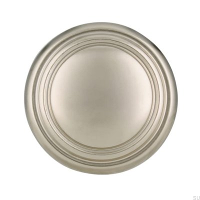 Furniture knob 489 30 Silver Matt