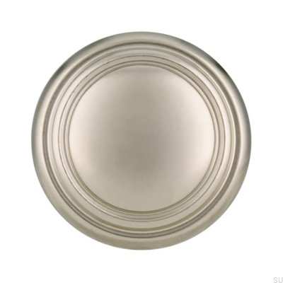 Furniture knob 489 26 Silver Matt