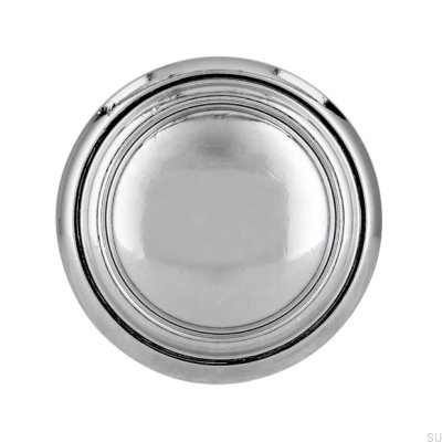Furniture knob 489 26 Polished chrome