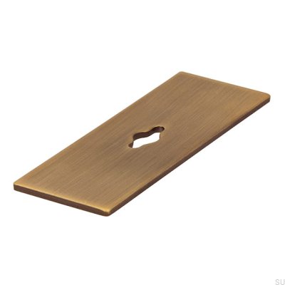 Knob Pad 2511 Antique Gold Brushed