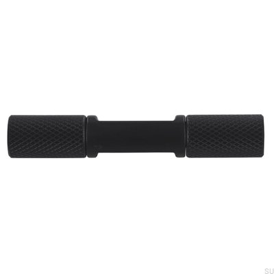 Furniture knob T-Bar 2509 Metal Black Matt