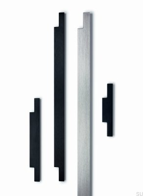 Linear 797-1 Aluminum Silver edge furniture handle