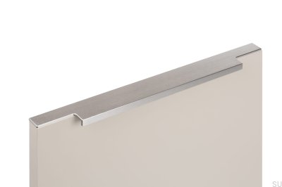 Edge furniture handle Linear 347-1 Aluminum Silver