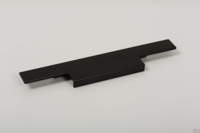 Edge furniture handle Linear 297 Metal Black Mat