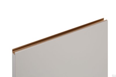 Jey2 347 edge furniture handle Aluminum Gold Cava