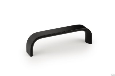 Sense Mini 96 Slotted Furniture Handle Aluminum Black