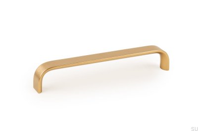 Sense Mini 160 oblong furniture handle Gold Brushed