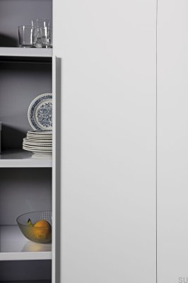 She 1056 aluminum edge furniture handle White