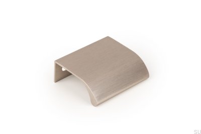 Ona 32 Edge Furniture Handle Aluminum Silver Anodized