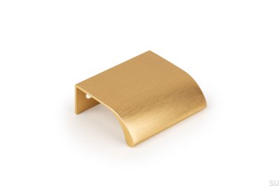 Ona 32 Edge Furniture Handle Brushed Gold Anodized