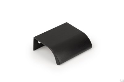 Ona 32 Edge Furniture Handle Aluminum Black Anodized