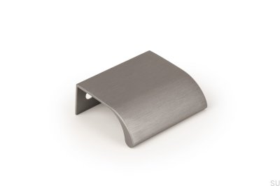 Ona 32 Edge Furniture Handle Grey Brushed Anodized