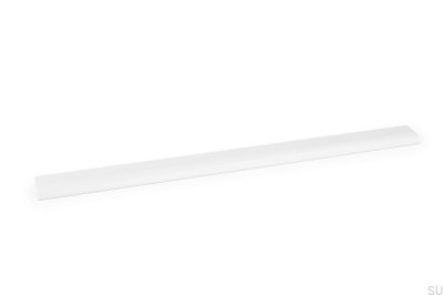 Bendable furniture handle Ona 544 Aluminum White