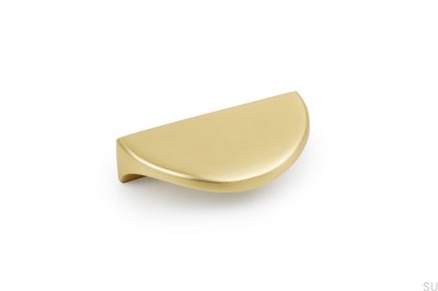 Lengthwise furniture handle Nick 32 Gold Brushed