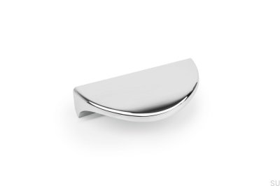 Long furniture handle Nick 32 Polished chrome
