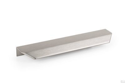 Vann 200 edge furniture handle, Silver Brushed aluminum