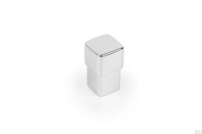 Furniture knob Boxx Polished Chrome