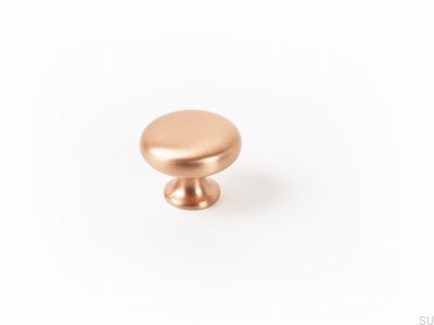 Furniture knob Duke Brushed copper