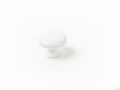 Furniture knob Duke Metal white