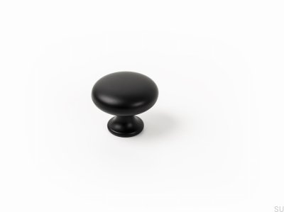Furniture knob Duke Metal, black