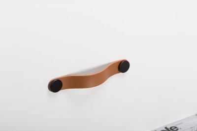 Furniture handle Flexa 128 Leather Beige with Black