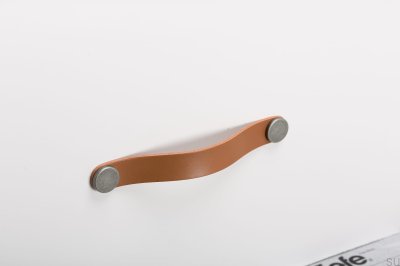 Furniture handle Flexa 160 Leather Beige with Tin