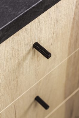 Furniture Knob Graf Mini Metal Black