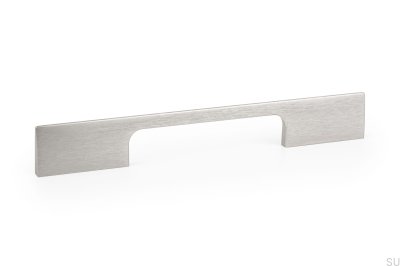 Peak 192 Aluminum Silver Elongated Furniture Handle