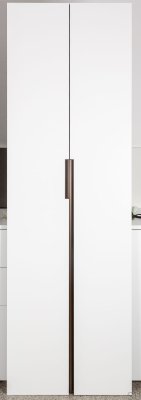 Recessed furniture handle Hexxa 1100 Aluminum Metallic Grey