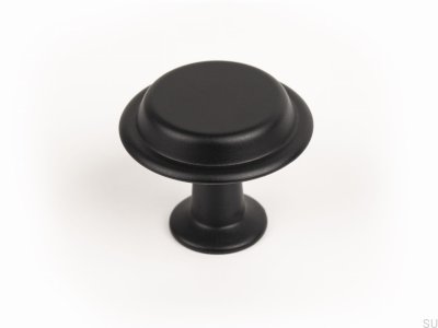 Furniture knob Land 40 Metal black