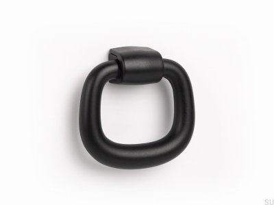 Furniture Knob Pendant Metal Black Mat